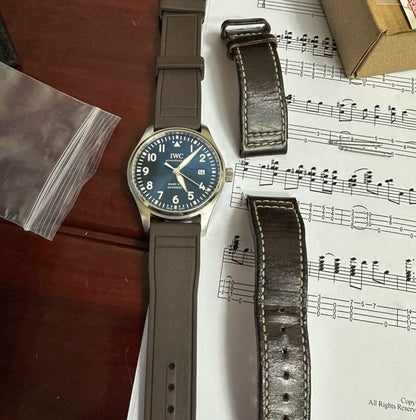 Quick Release rubber straps for Iwc watch models