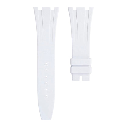 White rubber strap for 41mm Royal Oak