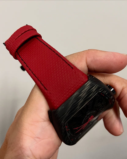 Canvas leather strap for the V32,V41,V45 Franck Muller Vanguard Models