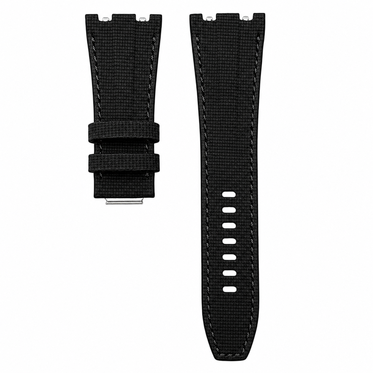 Black sailcloth watch strap from Audemars Piguet 26420 model 