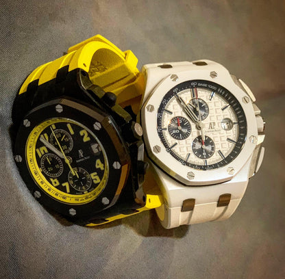 Yellow Rubber Strap for Ap 42mm