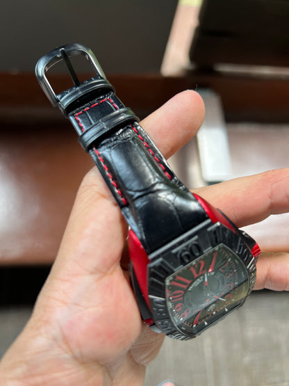 Franck Muller Conquistador 8900/9900 Alligator Strap