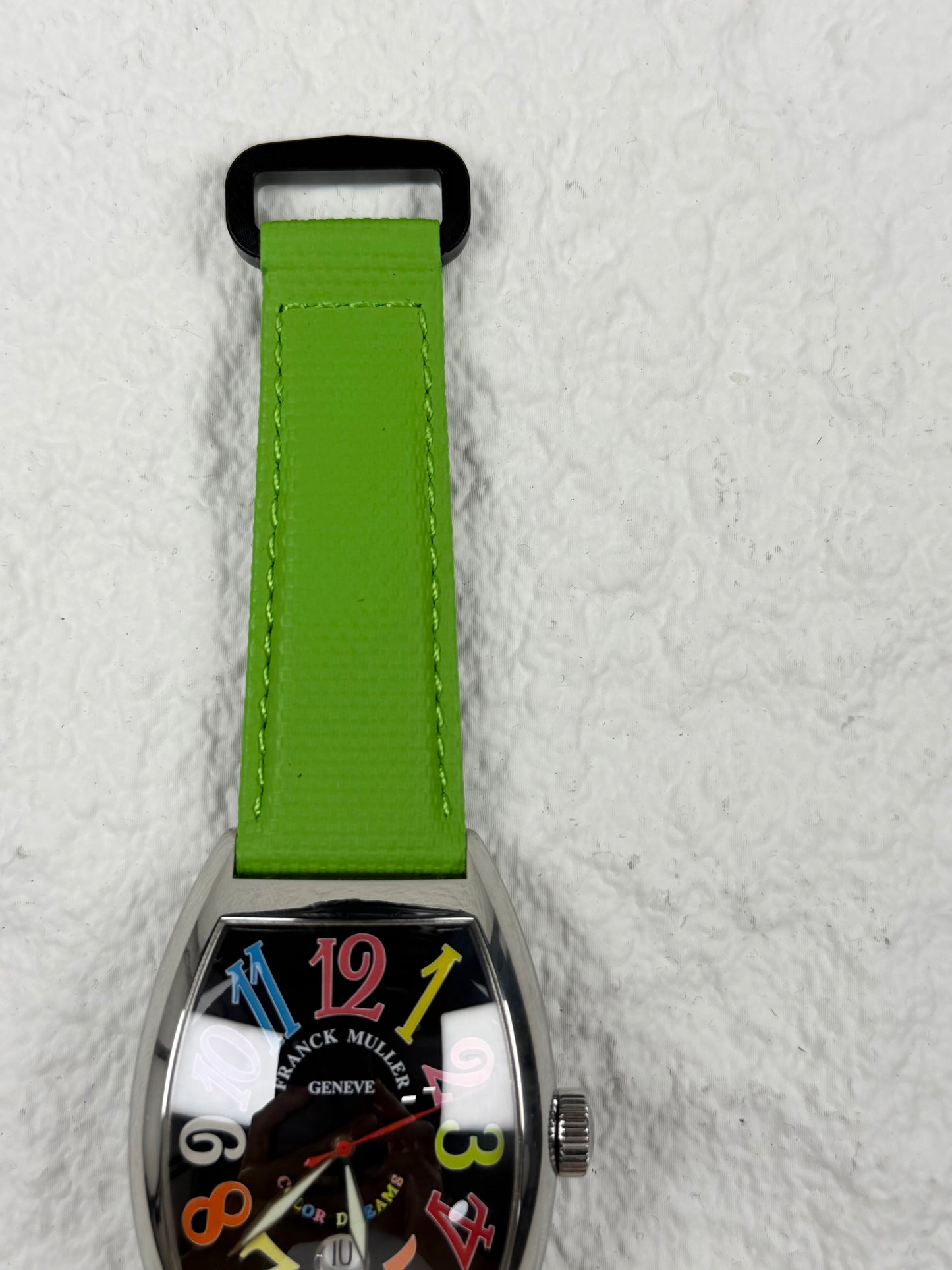 Franck Muller Colour of Dreams Canvas Velcro Strap