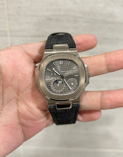 Canvas Watch Strap for Patek Philippe 5712 & 5980 | Handmade |