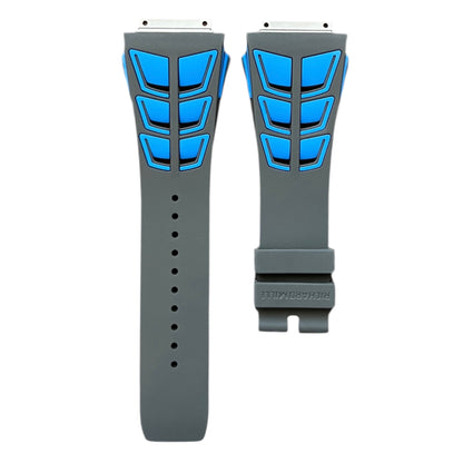 Richard Mille Dual Tone Rubber Strap Rm11 / Rm30