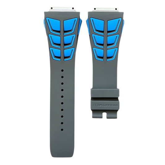 Richard Mille Dual Tone Rubber Strap Rm11 / Rm30