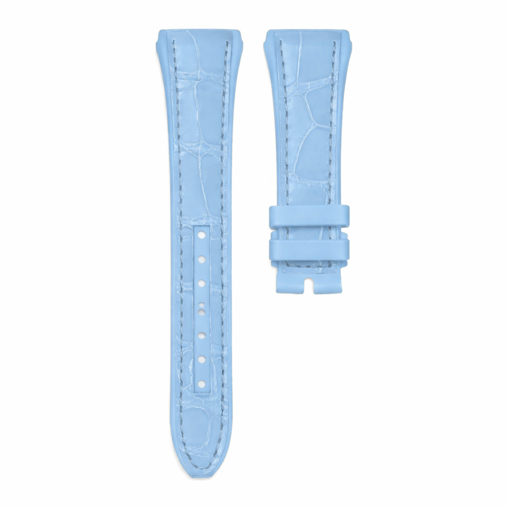 Alligator leather strap for Franck Muller V32 Watch Models