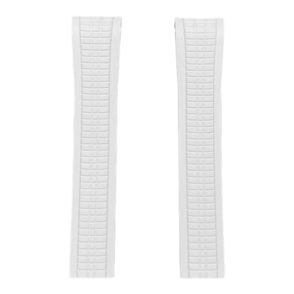 Aquanaut Rubber Strap in White for 5164/5167 Models