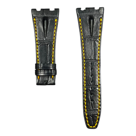 Ap offshore alligator strap for 42mm models volcano