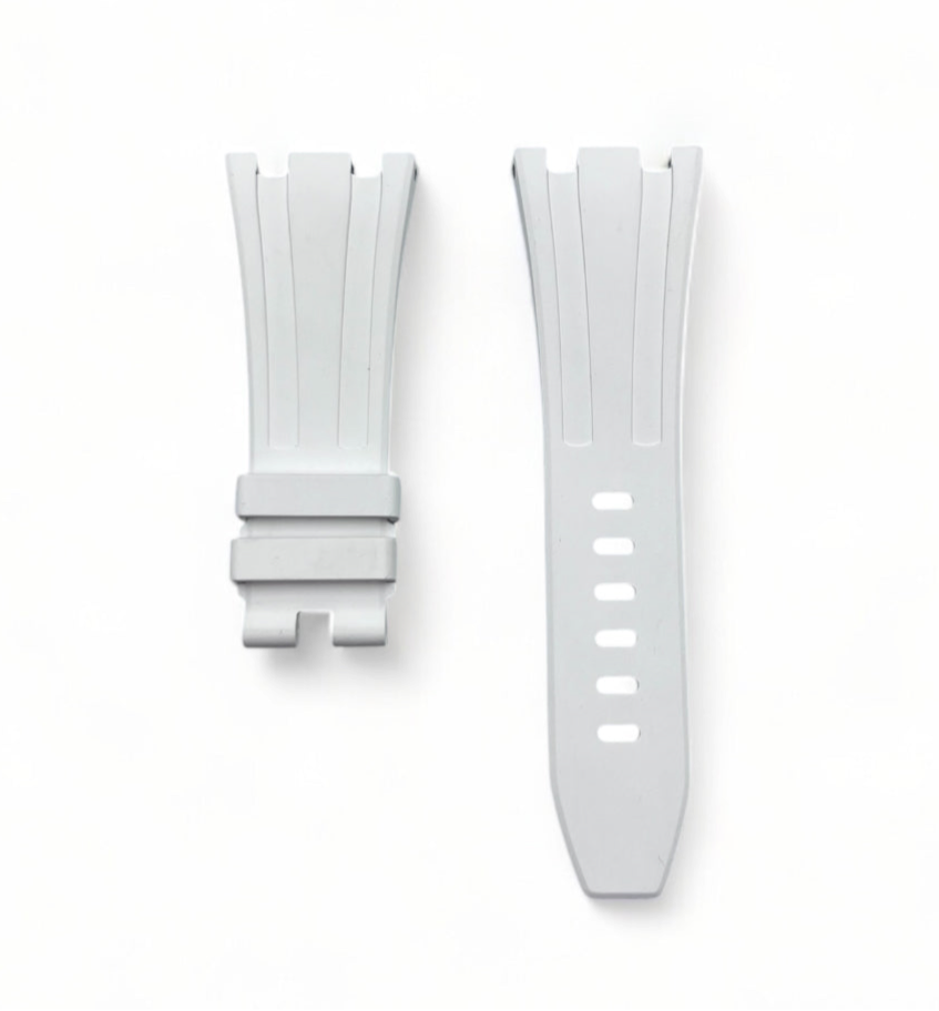 White Rubber Strap for Ap 42mm