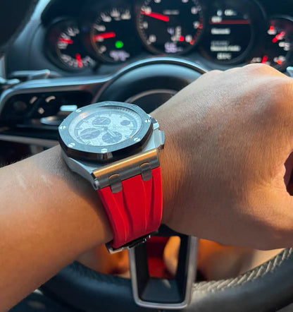 Red rubber for 44mm Ap Novelty