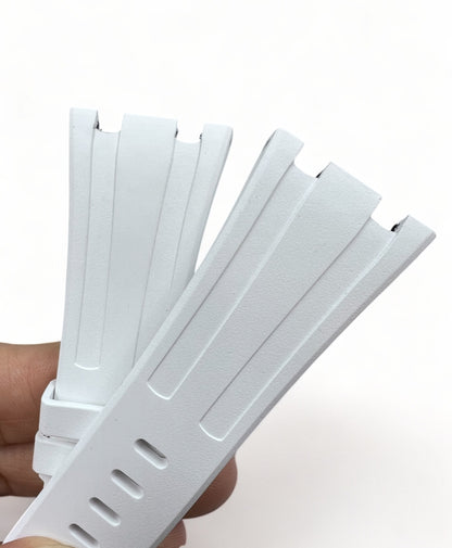 White Rubber Strap for Ap 42mm
