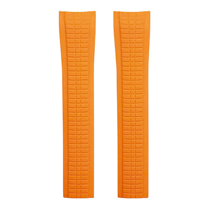 Aquanaut Rubber Strap in Orange for 5164/5167 Models