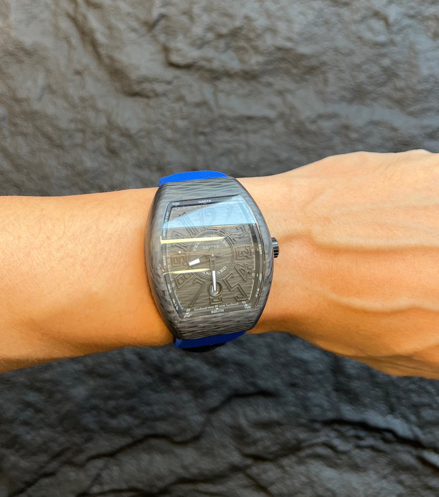 Franck Muller Vanguard Canvas Velcro Strap V32/V41/V45