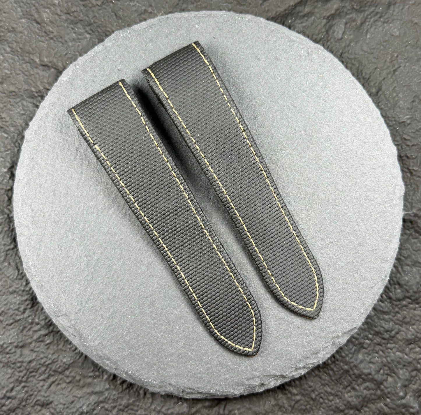 Sailcloth strap for the Cartier Santos 100 Model