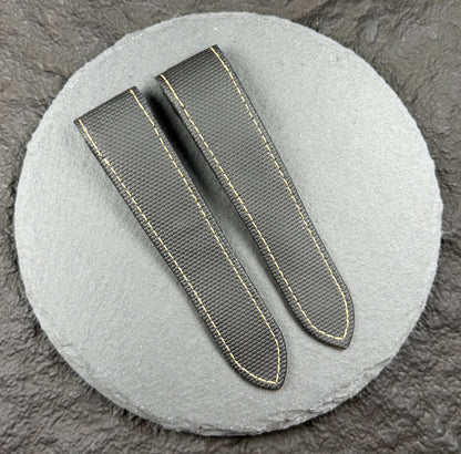 Sailcloth strap for the Cartier Santos 100 Model