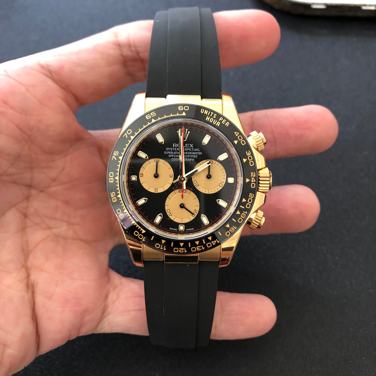 Oysterflex rubber strap for Rolex Models