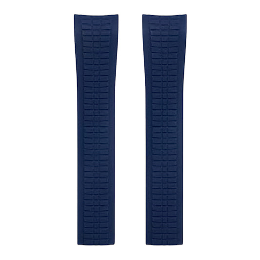 Aquanaut Rubber Strap in Navy Blue for 5164/5167 Models