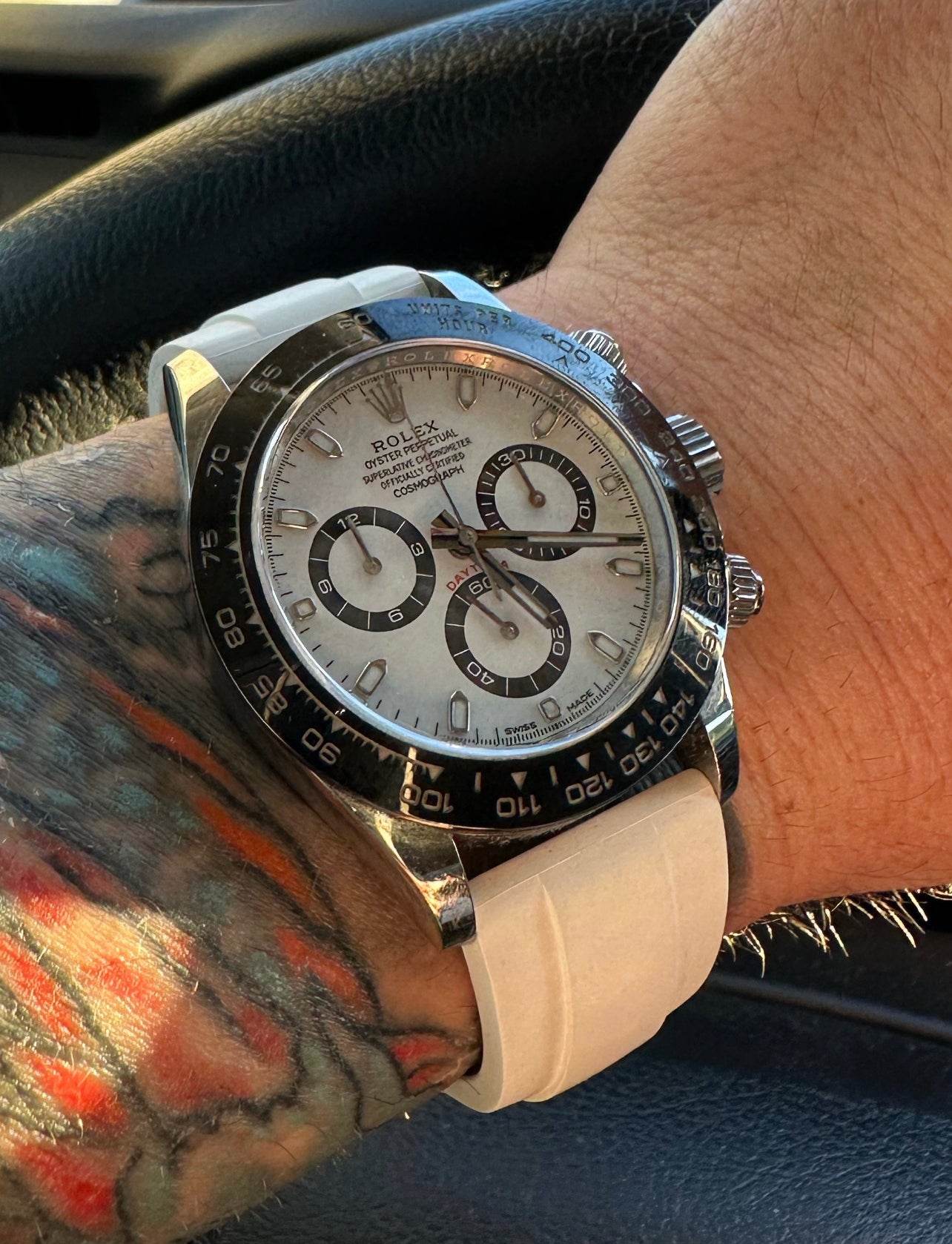 Oysterflex rubber strap for Rolex Models