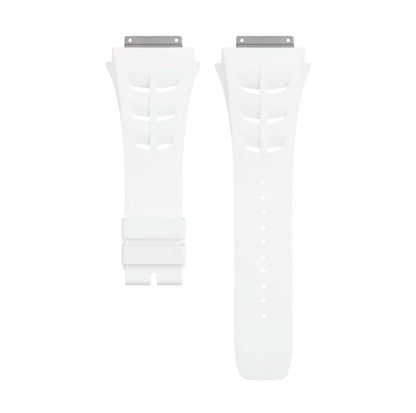 Richard Mille 11/65 Rubber Strap White