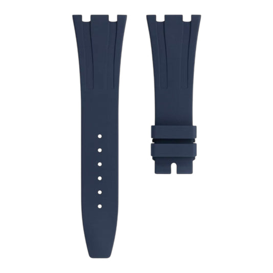 Navy Blue rubber strap for 41mm Royal Oak