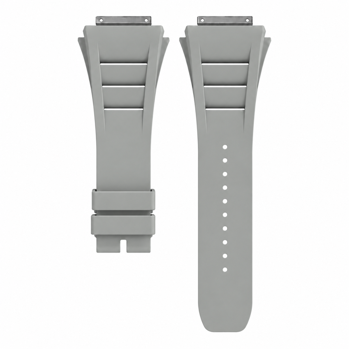 Rm11 light grey vented rubber strap 
