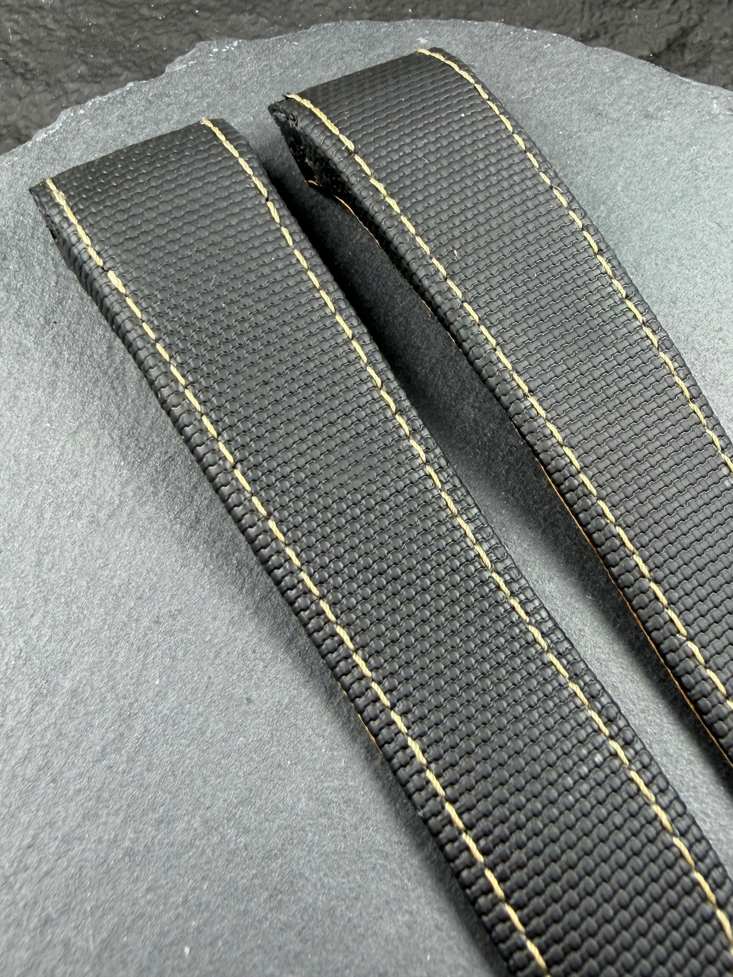 Sailcloth strap for the Cartier Santos 100 Model