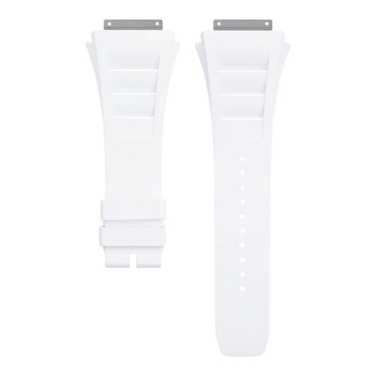 Richard Mille 11/65 Rubber Strap White