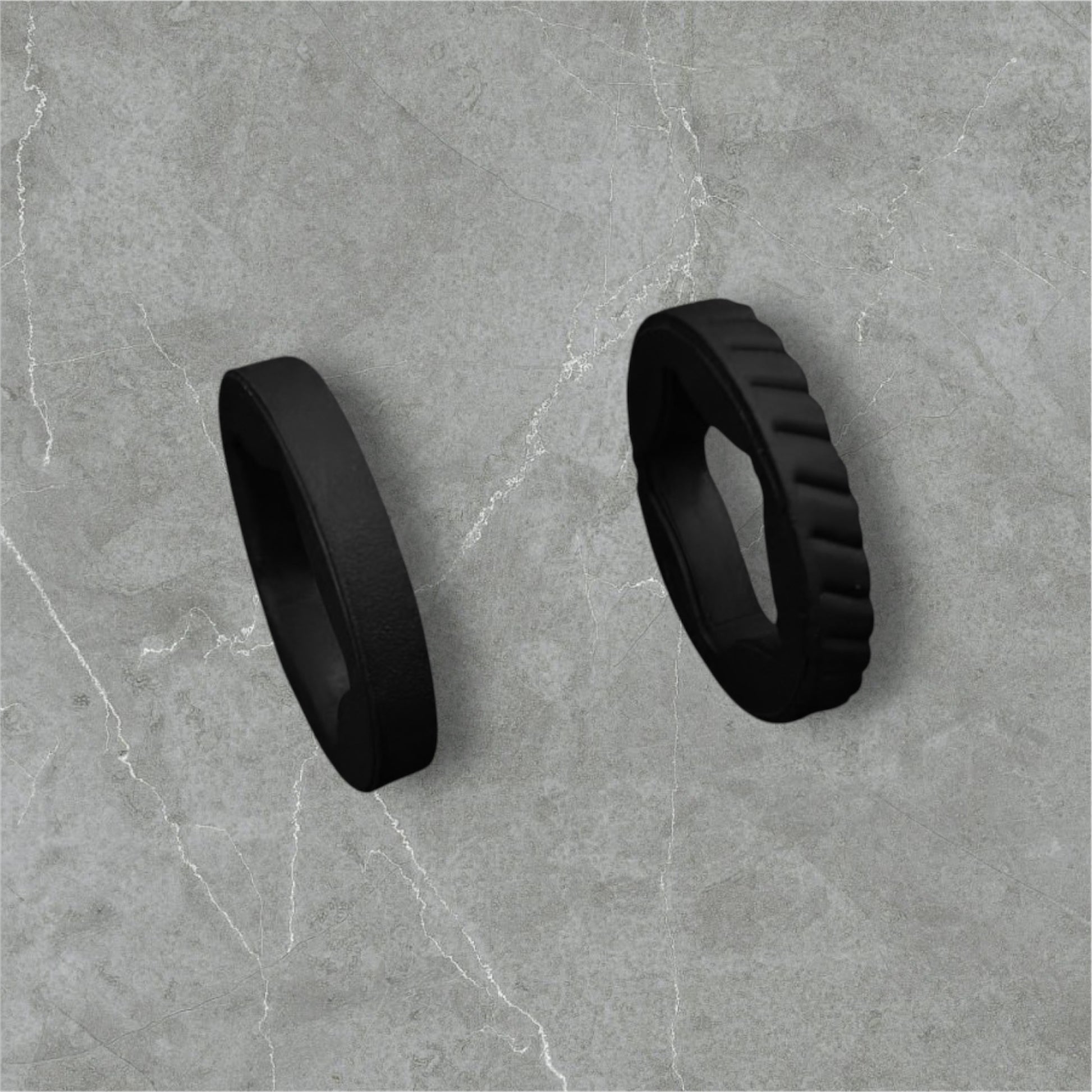 Black Richard Mille rubber watch crown guard 