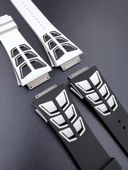 Richard Mille Dual Tone Rubber Strap