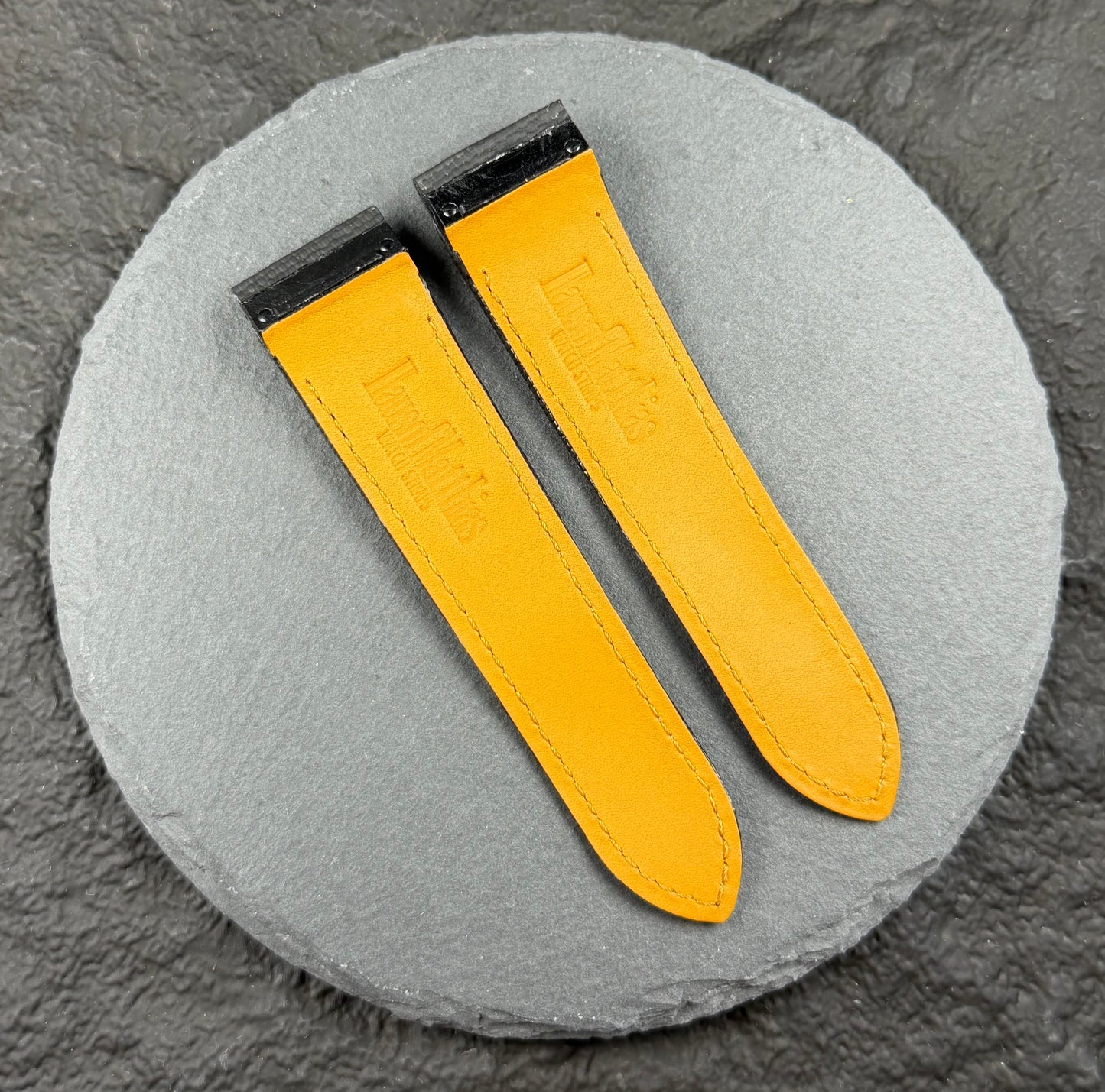 Sailcloth strap for the Cartier Santos 100 Model