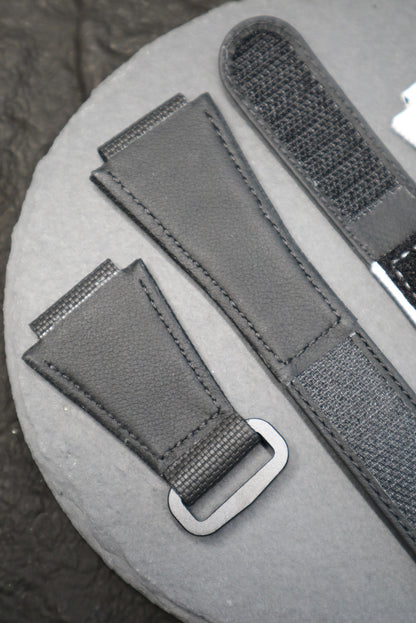 Ap “The Legacy” 48mm Velcro Leather Strap
