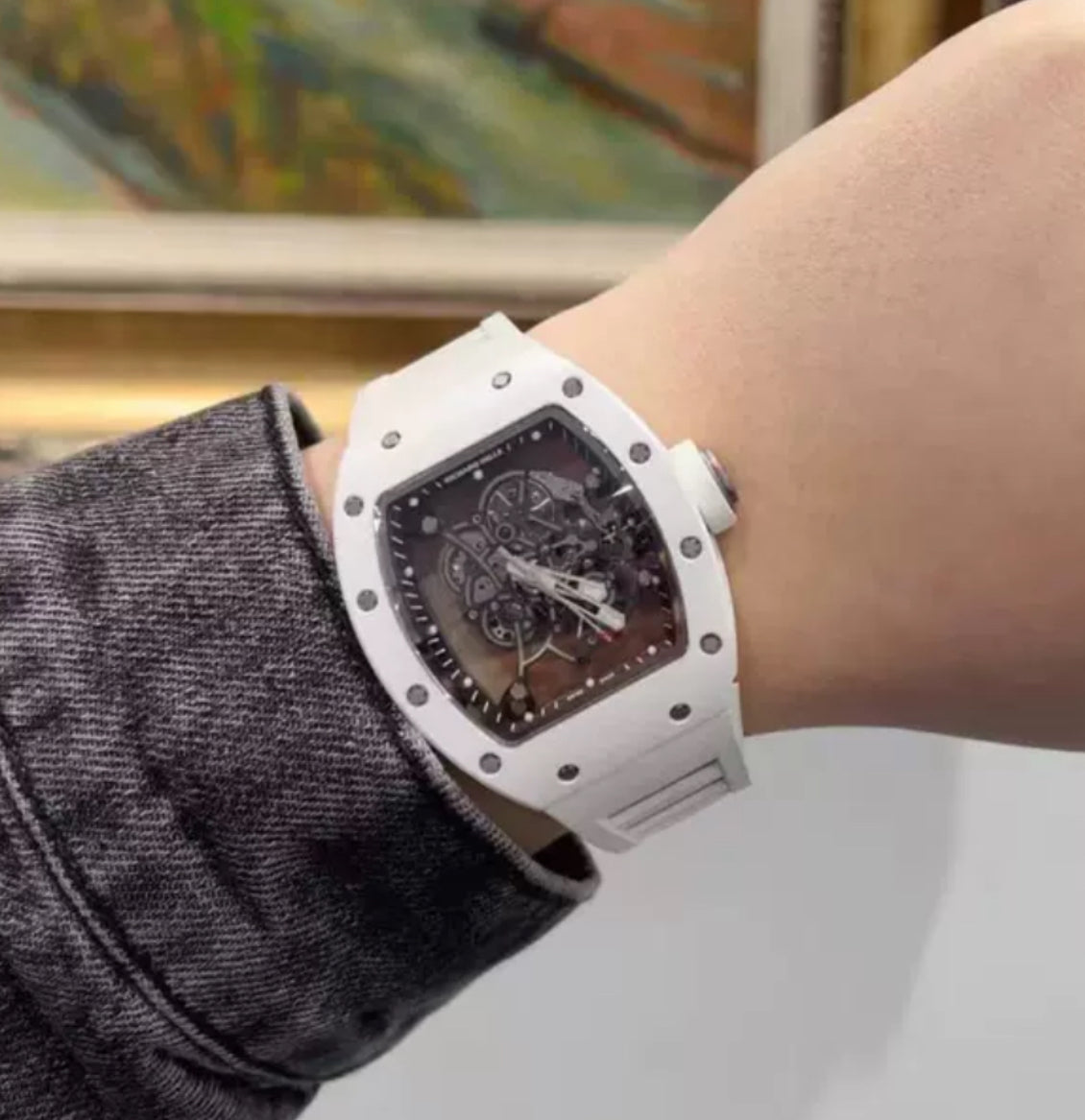 Richard Mille 30/35/55 Rubber Strap