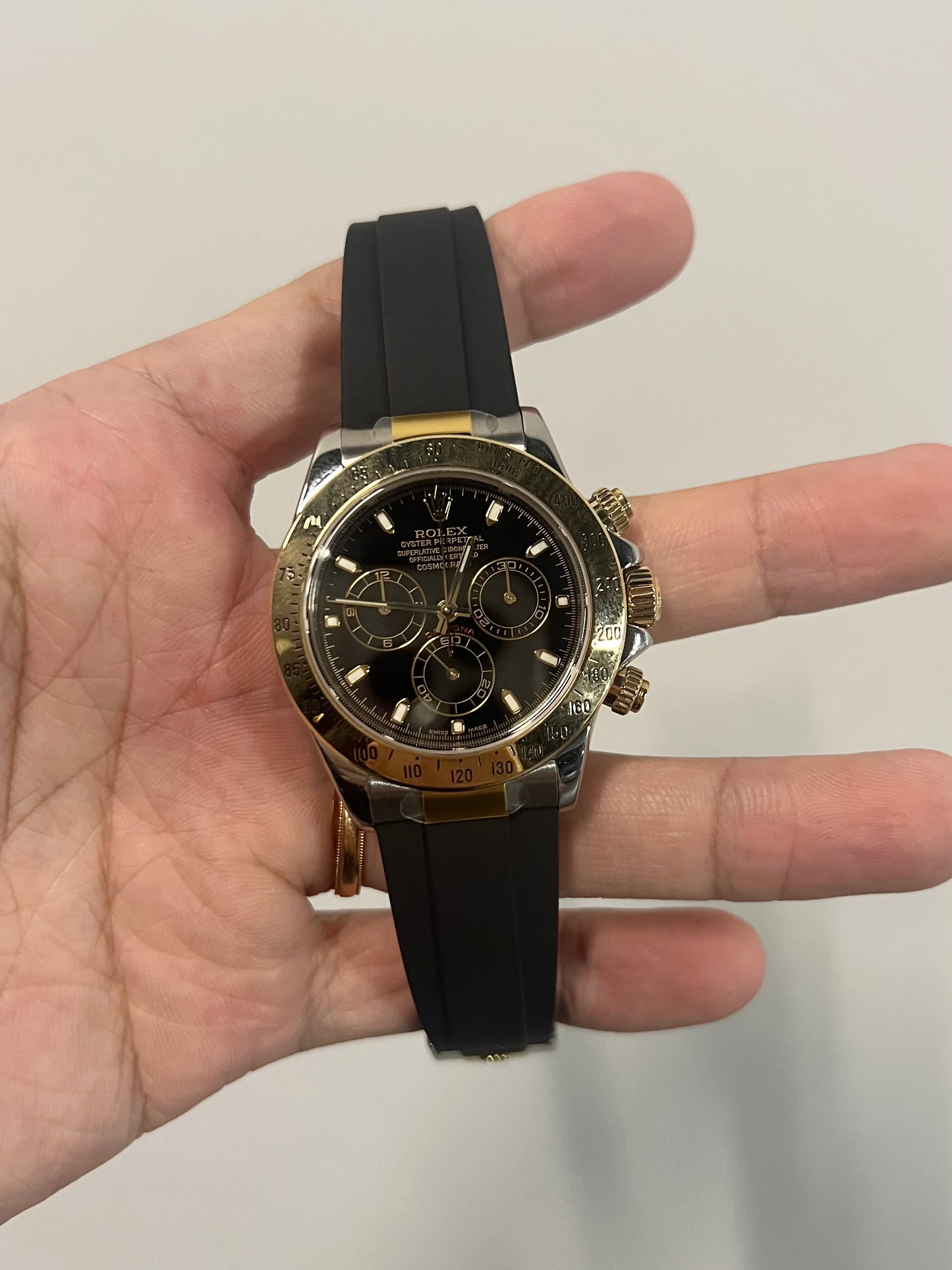 Oysterflex rubber strap for Rolex Models