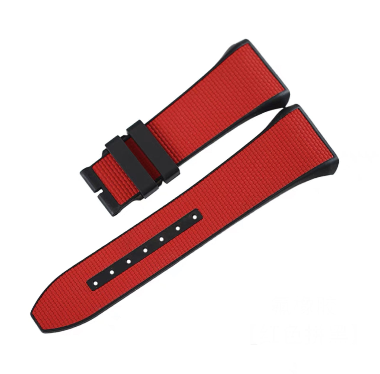 Custom Made Rubber/Canvas strap for Franck Muller V32, V41, V45 Watch Models