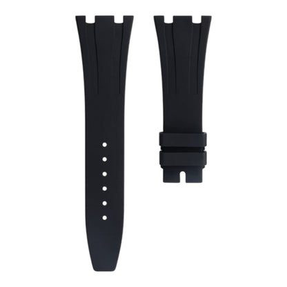 Black rubber strap for 41mm Royal Oak