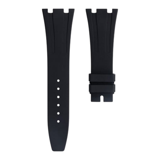 Black rubber strap for 41mm Royal Oak