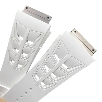 Rm 10 Rubber Strap White