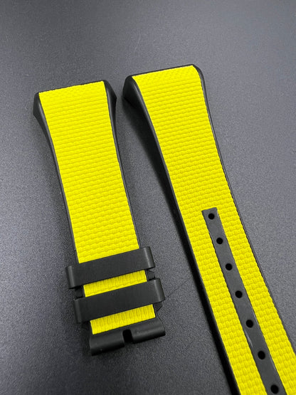 Rubber/Canvas strap for the V32,V41,V45 Franck Muller Vanguard Models