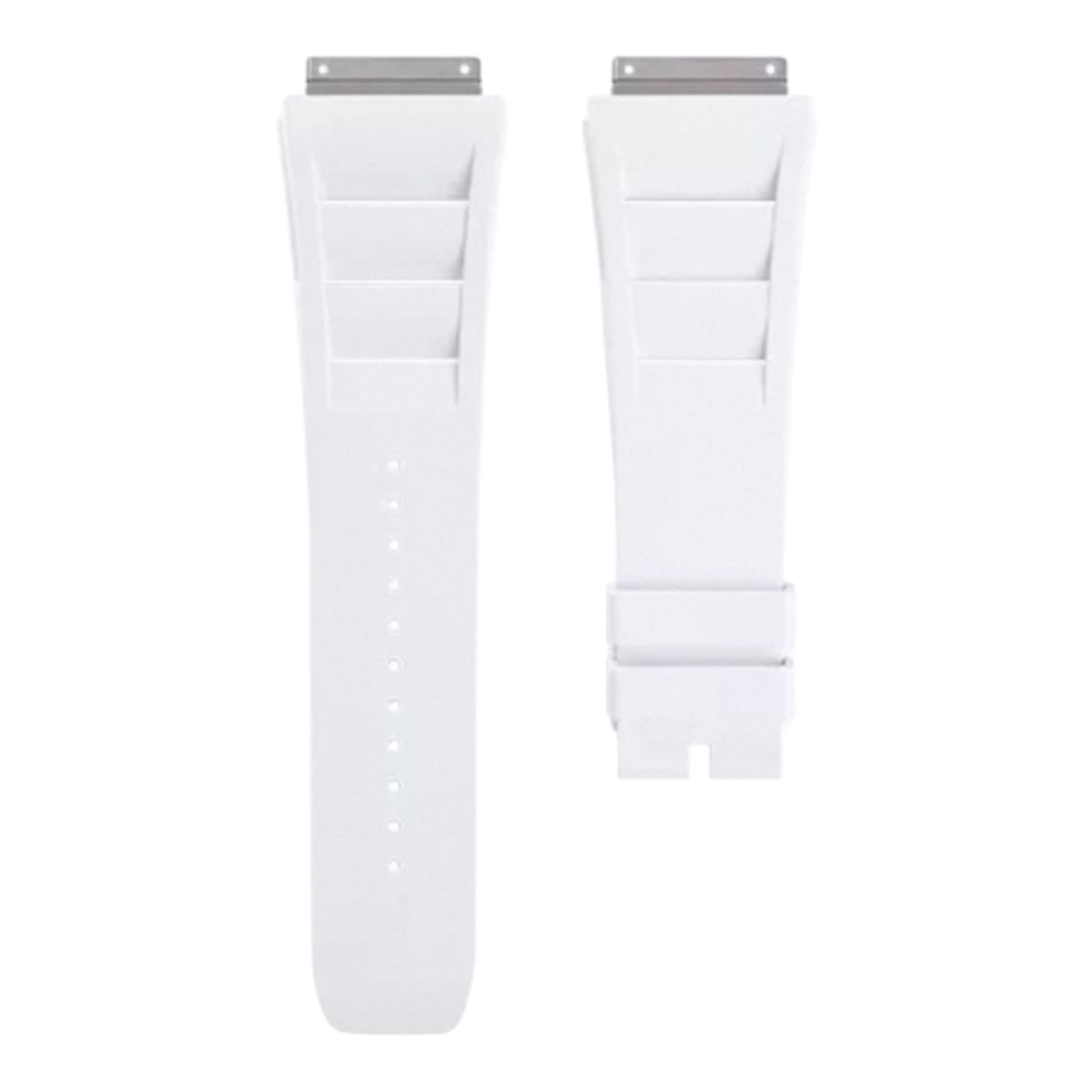 rm10 white rubber strap