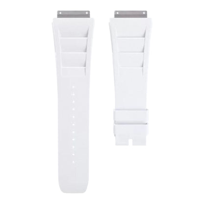 rm10 white rubber strap