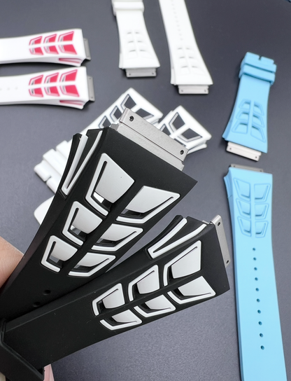 Richard Mille Dual Tone Rubber Strap