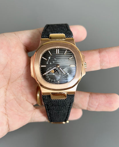 Canvas Watch Strap for Patek Philippe 5712 & 5980 | Handmade |