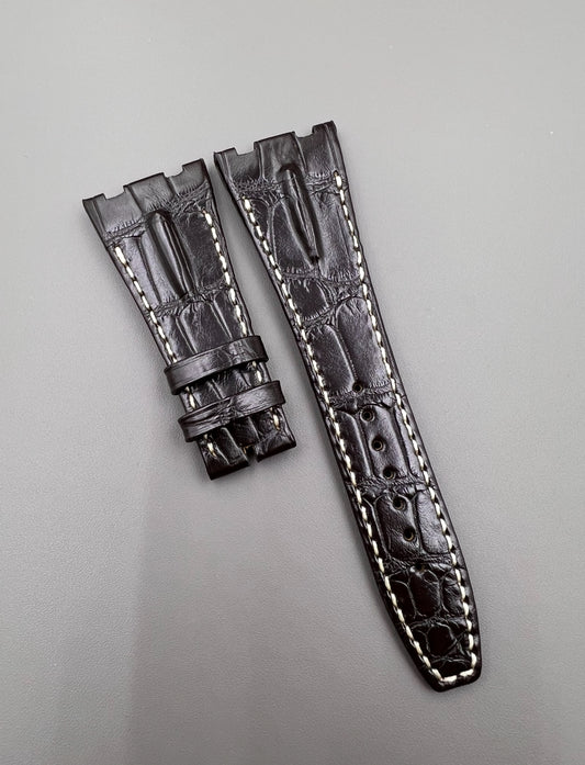 Ap offshore alligator strap for 42mm models (Coffee Brown)