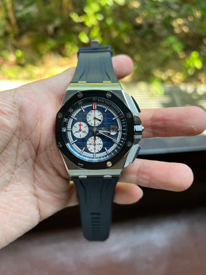Navy Blue rubber for Ap 44mm Novelty