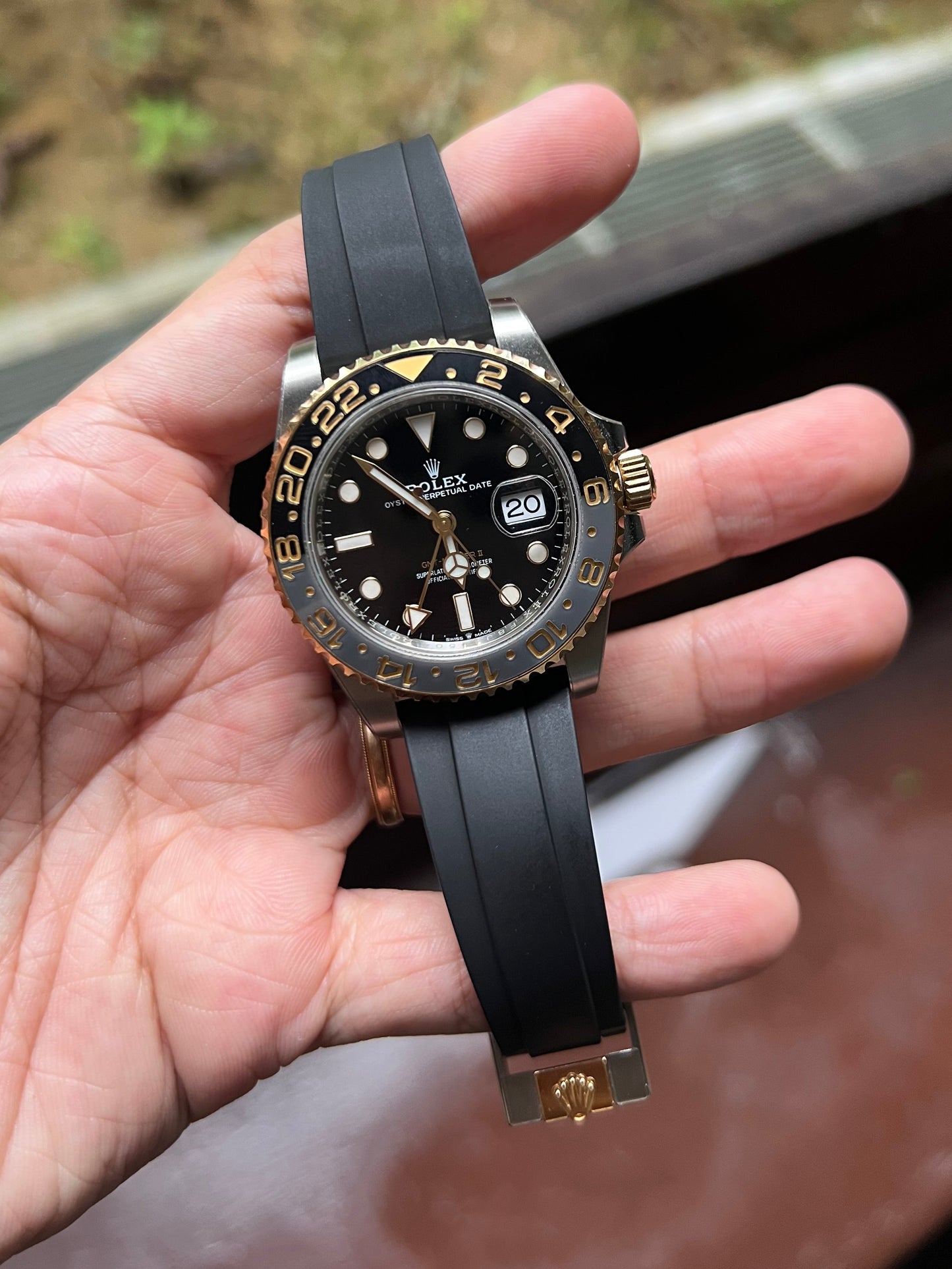 Oysterflex rubber strap for Rolex Models