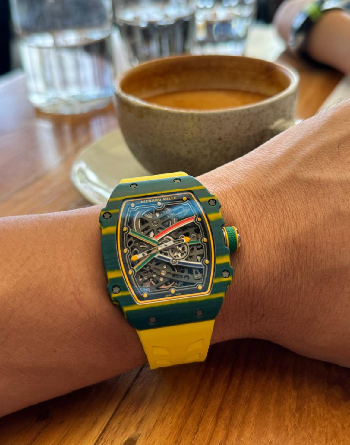 Richard Mille 67-02 Rubber Strap