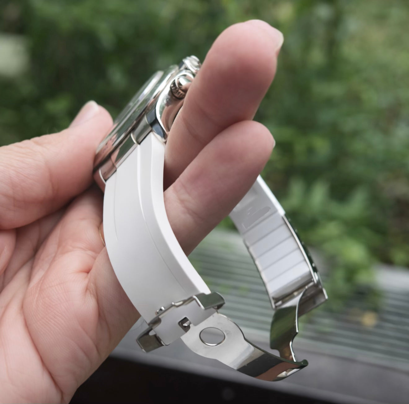 Rubber strap for Rolex Models