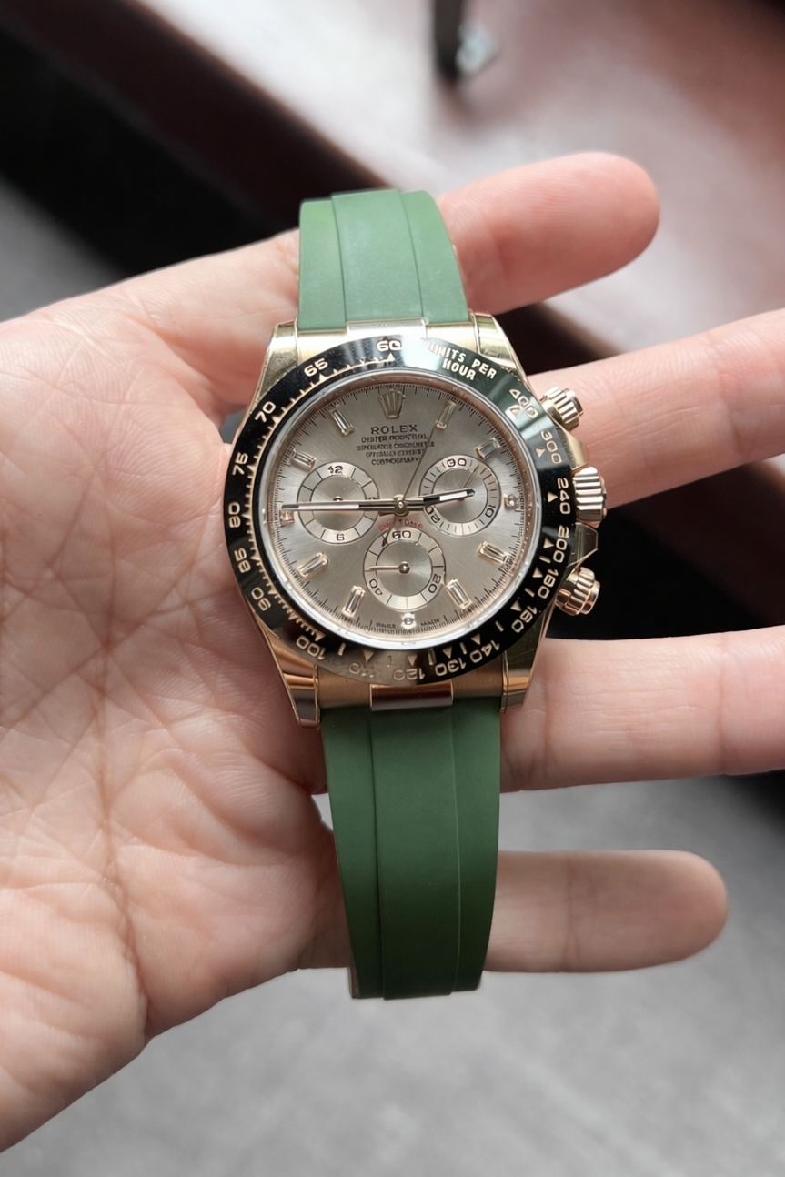 Oysterflex rubber strap for Rolex Models