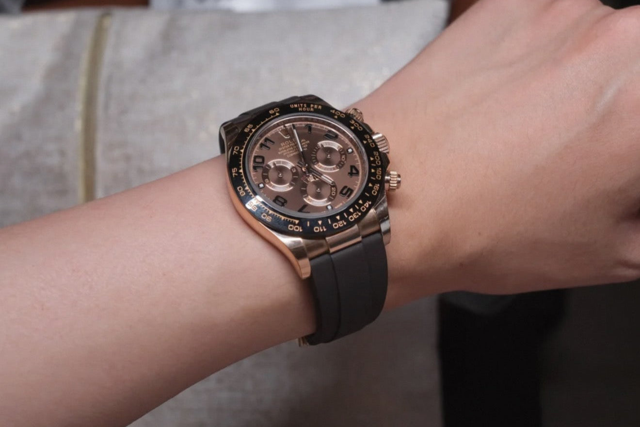 Oysterflex rubber strap for Rolex Models